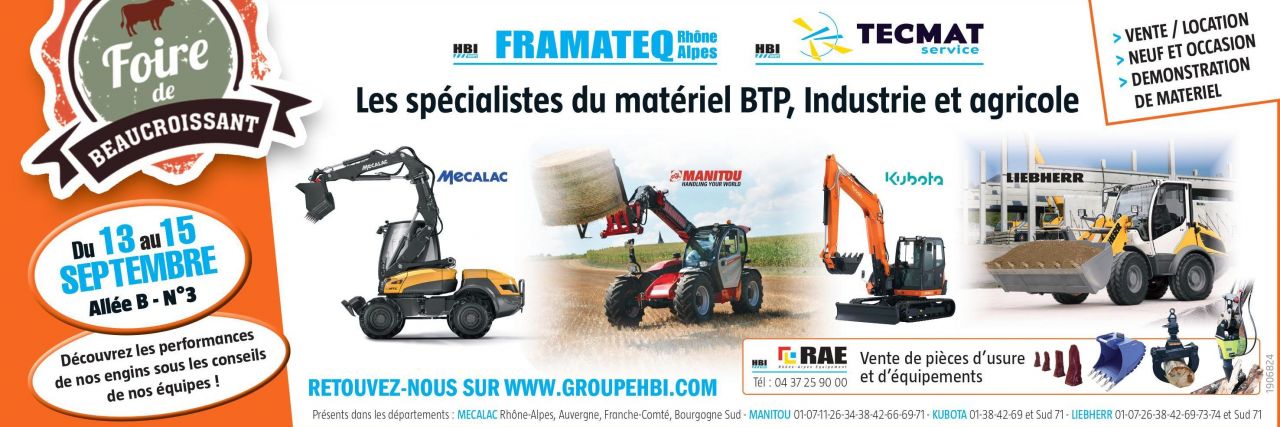 Foire de beaucroissant framateq RA