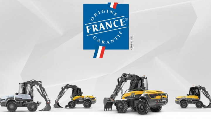 Mecalac labellisé « Origine France Garantie »