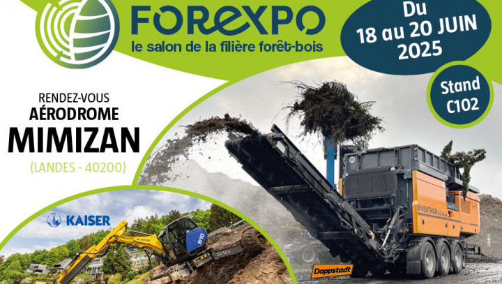 W41 et CAMUC au cœur de la performance forêt bois : FOREXPO 2025